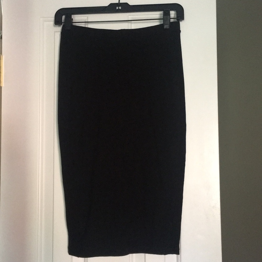 Trouve fitted midi skirt